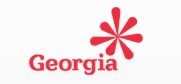 Marketingkampagne für  Wintersaison, Logo von Georgia Travel
