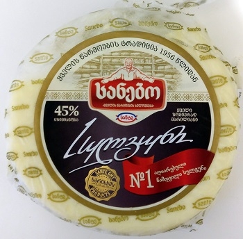 Besonderheiten der georgischen Küche; Sulguni-Käse