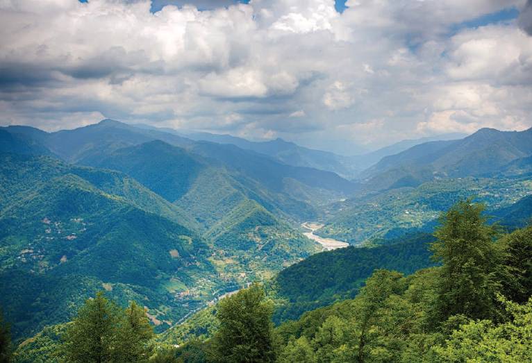 Regionen; Matschachela-Schlucht